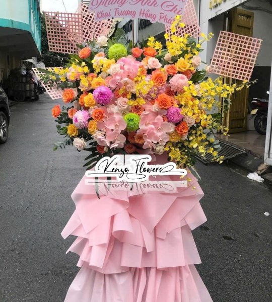 Hoa Kệ Chúc Mừng 38